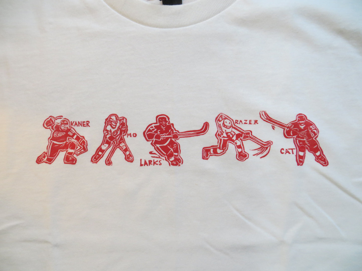 The Starting 5 T-shirt: Detroit Hockey Mini Stamps