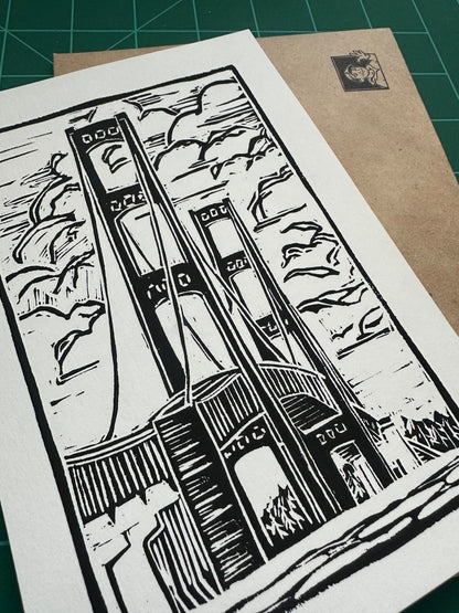 Mackinac Bridge Print