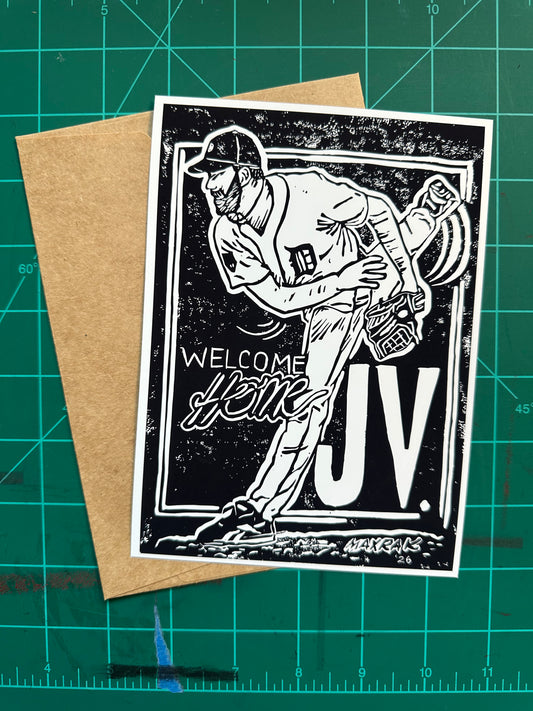 "Welcome Home, JV" Print
