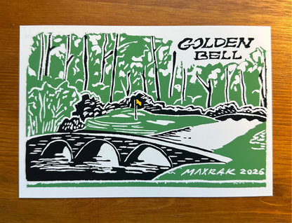 Golden Bell Print