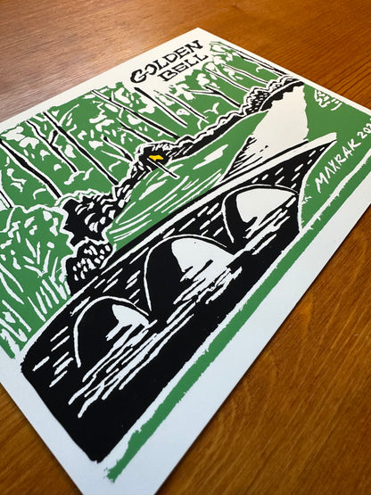 Golden Bell Print