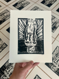 St. Brown Upside-Down Print