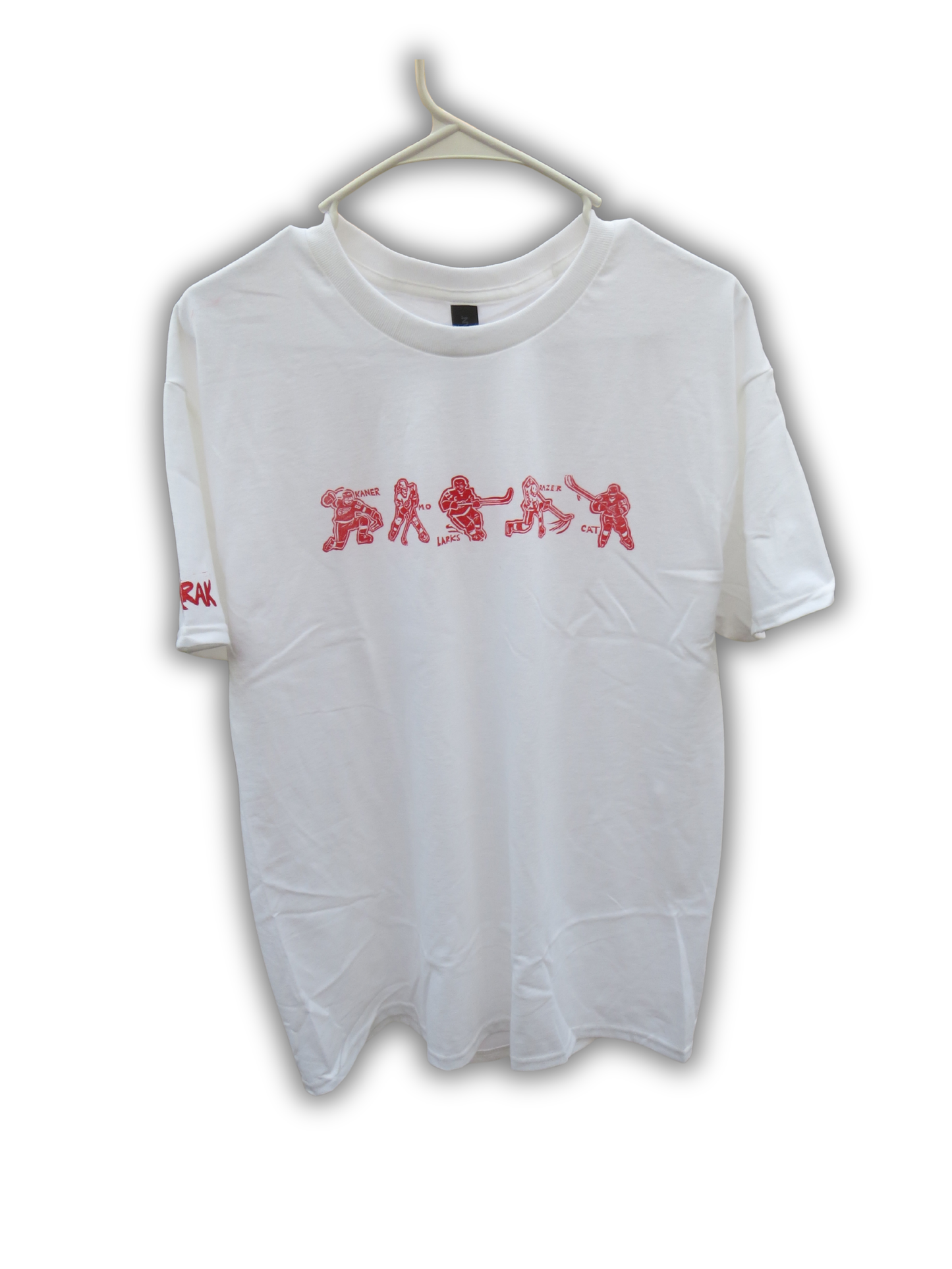 The Starting 5 T-shirt: Detroit Hockey Mini Stamps